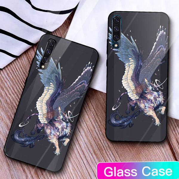 Dragon Tempered Glass Phone Case for Samsung Galaxy A50