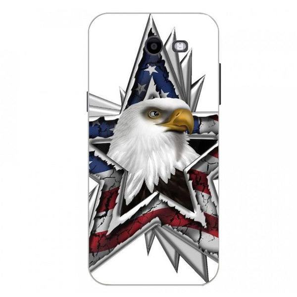 Eagle Tempered Glass Phone Case for Samsung Galaxy J3 Prime