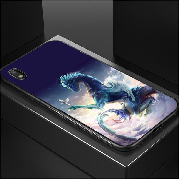 Dragon Tempered Glass Phone Case for Samsung Galaxy A10