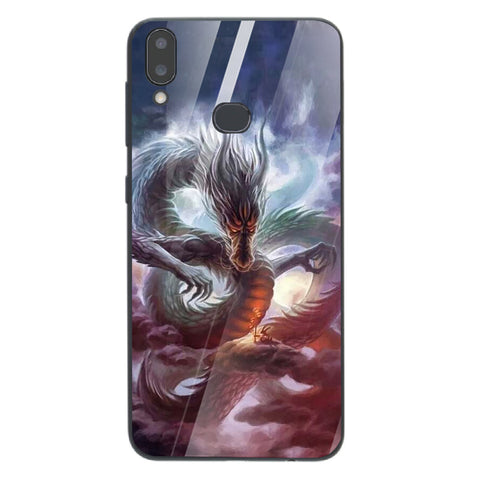 Dragon Tempered Glass Phone Case for Samsung Galaxy A10S
