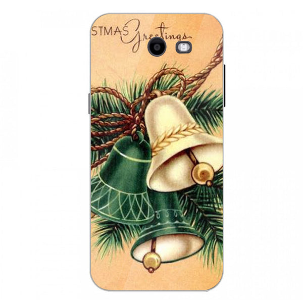 Merry Chrismas Tempered Glass Phone Case for Samsung Galaxy J3 Prime