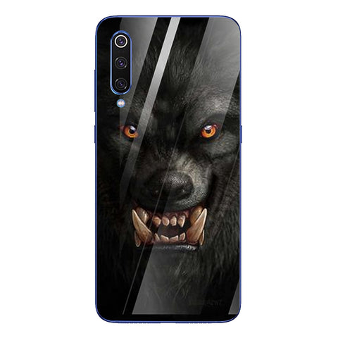 Wolf Eyes Tempered Glass Phone Case for Xiaomi Mi 9 SE