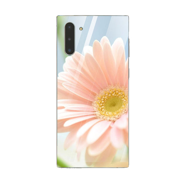 Beautiful Flowers Tempered Glass Phone Case for Samsung Galaxy Note 10