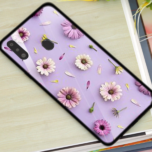 Beautiful Flowers Tempered Glass Phone Case for Samsung