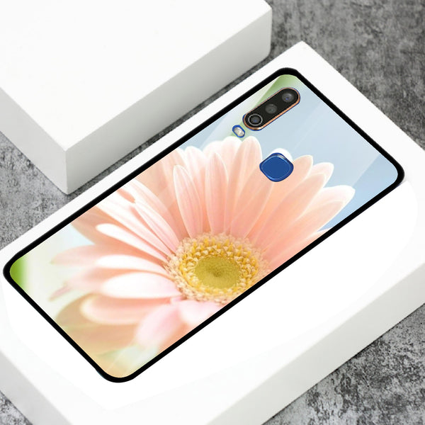 Beautiful Flowers Tempered Glass Phone Case for Vivo Y17