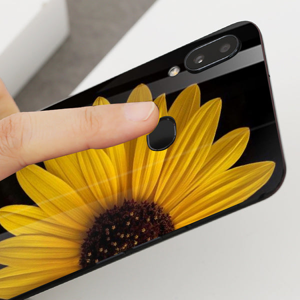 Beautiful Flowers Tempered Glass Phone Case for Samsung Galaxy A10S