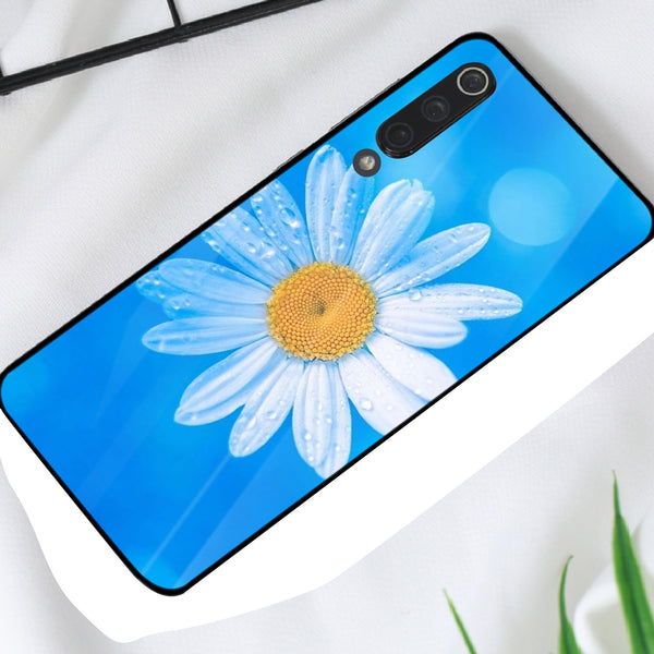 Beautiful Flowers Tempered Glass Phone Case for Xiaomi Mi 9 SE