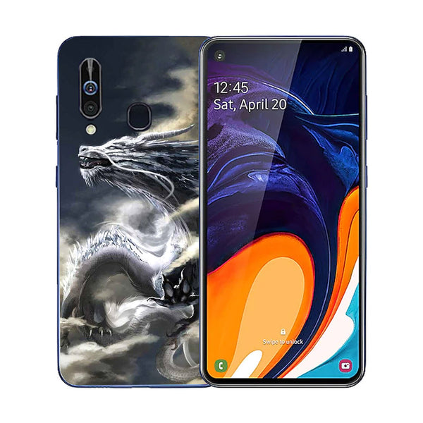 Dragon Tempered Glass Phone Case for Samsung Galaxy A60