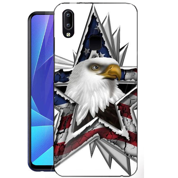 Eagle Tempered Glass Phone Case for Vivo Y95