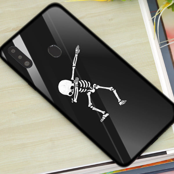 Halloween Skull Tempered Glass Phone Case for Samsung