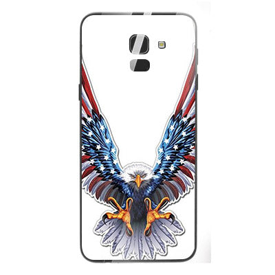 Eagle Tempered Glass Phone Case for Samsung Galaxy J6 2018