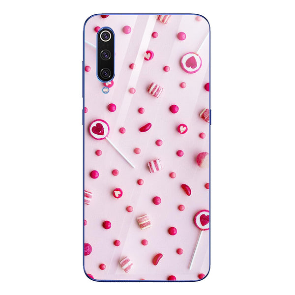 Beautiful Flowers Tempered Glass Phone Case for Xiaomi Mi 9 SE