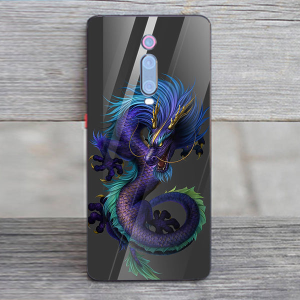 Dragon Tempered Glass Phone Case for Xiaomi Redmi K20 Pro