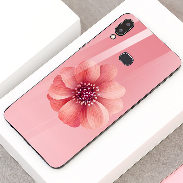 Beautiful Flowers Tempered Glass Phone Case for Samsung Galaxy A10S