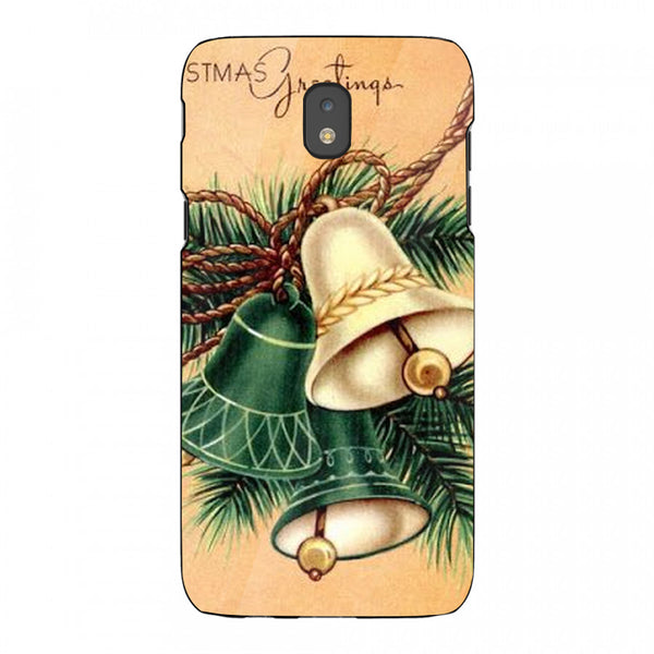 Merry Chrismas Tempered Glass Phone Case for Samsung Galaxy J5 Pro