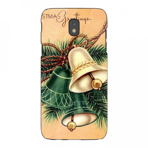 Merry Chrismas Tempered Glass Phone Case for Samsung Galaxy J5 Pro