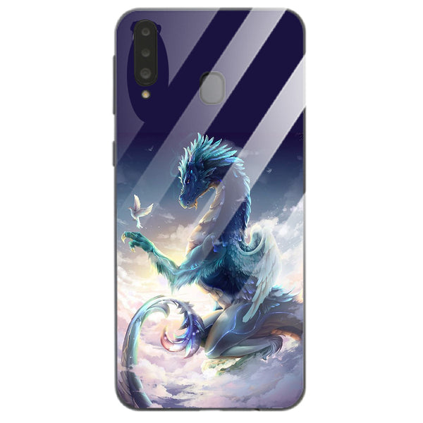 Dragon Tempered Glass Phone Case for Samsung