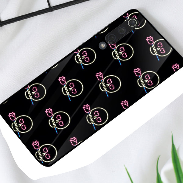 Halloween Skull Tempered Glass Phone Case for Xiaomi Mi 9 SE