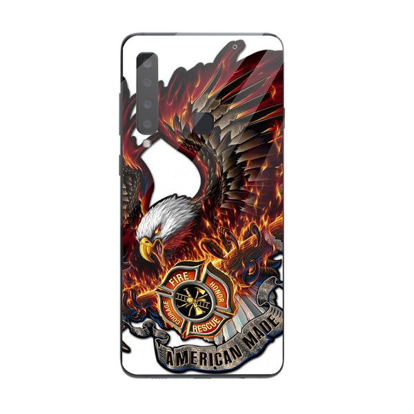 Eagle Tempered Glass Phone Case for Samsung Galaxy A9 2018