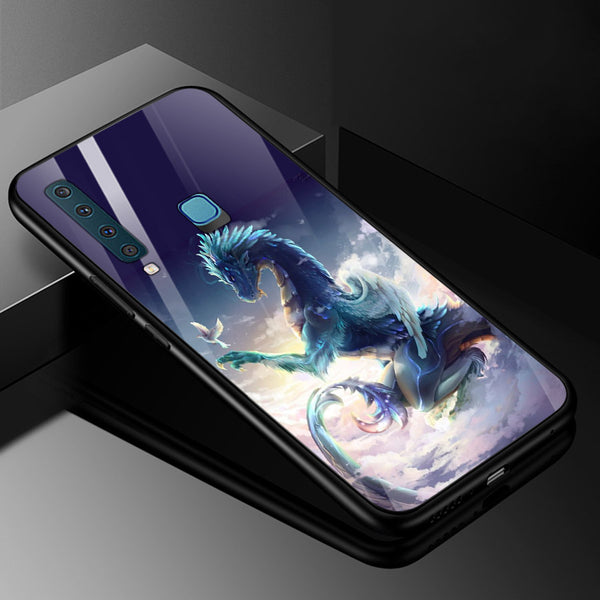 Dragon Tempered Glass Phone Case for Samsung Galaxy A9 2018