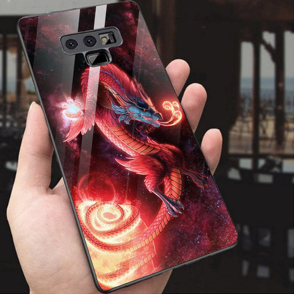 Dragon Tempered Glass Phone Case for Samsung Galaxy Note 9
