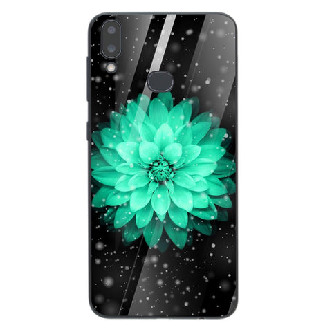 Beautiful Flowers Tempered Glass Phone Case for Samsung Galaxy A10S