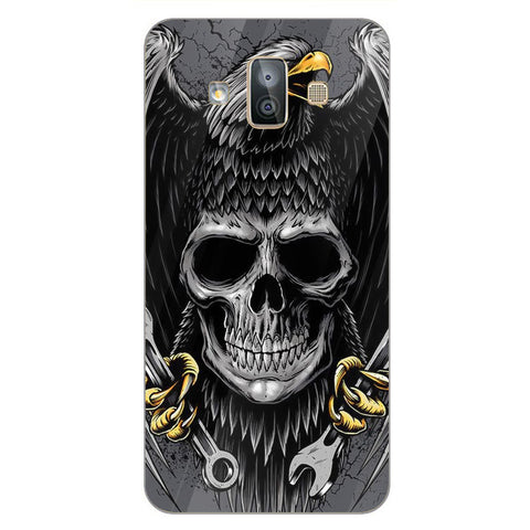 Eagle Tempered Glass Phone Case for Samsung Galaxy J7 Duo