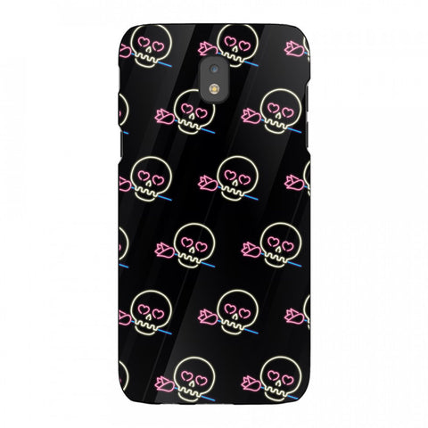 Halloween Skull Tempered Glass Phone Case for Samsung Galaxy J5 Pro