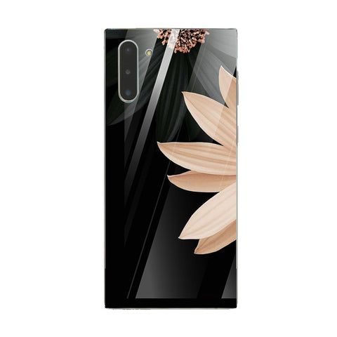Beautiful Flowers Tempered Glass Phone Case for Samsung Galaxy Note 10
