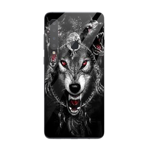 Wolf Eyes Tempered Glass Phone Case for Samsung Galaxy A9 2018