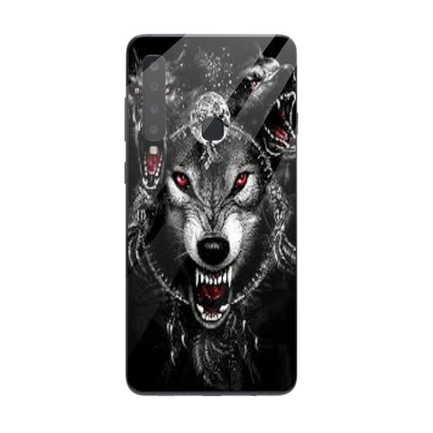 Wolf Eyes Tempered Glass Phone Case for Samsung Galaxy A9 2018