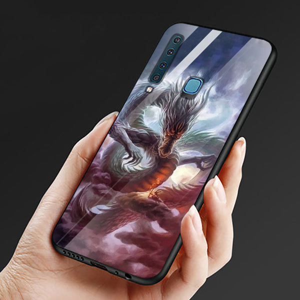Dragon Tempered Glass Phone Case for Samsung Galaxy A9 2018