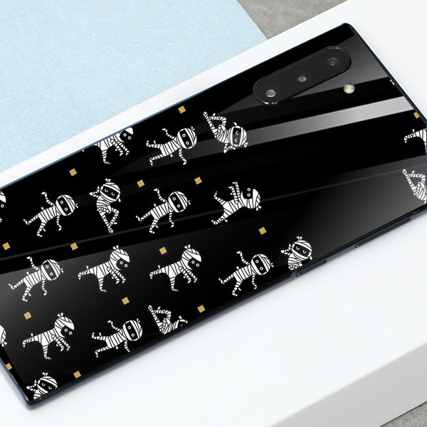 Halloween Skull Tempered Glass Phone Case for Samsung Galaxy Note 10