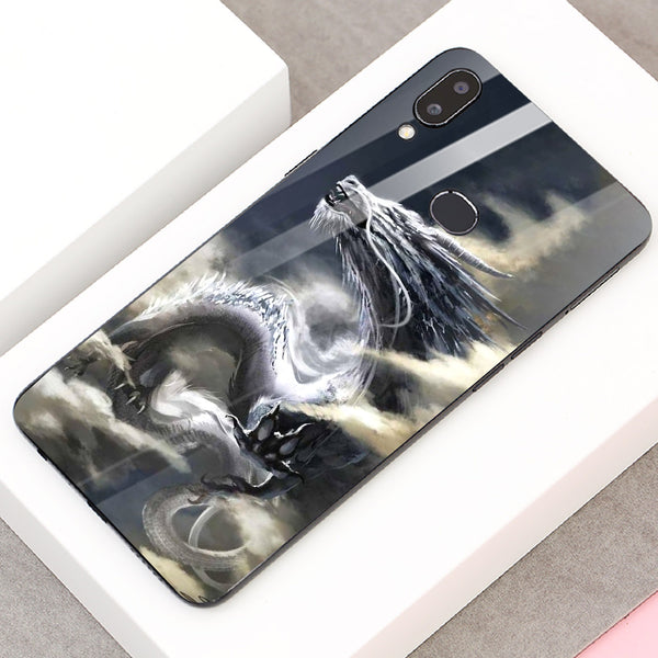 Dragon Tempered Glass Phone Case for Samsung Galaxy A10S