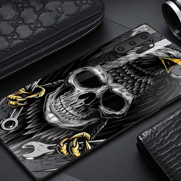 Eagle Tempered Glass Phone Case for Samsung Galaxy Note 10 Plus