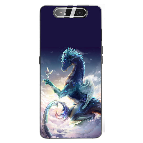 Dragon Tempered Glass Phone Case for Samsung Galaxy A80