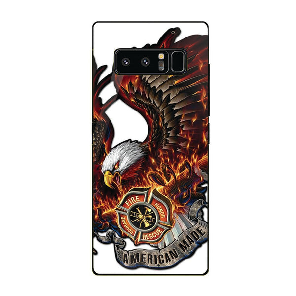 Eagle Tempered Glass Phone Case for Samsung Galaxy Note 8