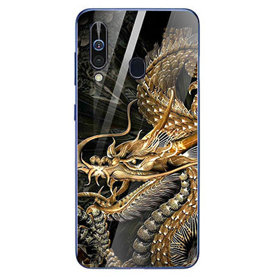 Dragon Tempered Glass Phone Case for Samsung Galaxy A60