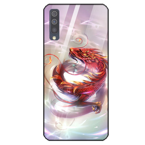 Dragon Tempered Glass Phone Case for Samsung Galaxy A50