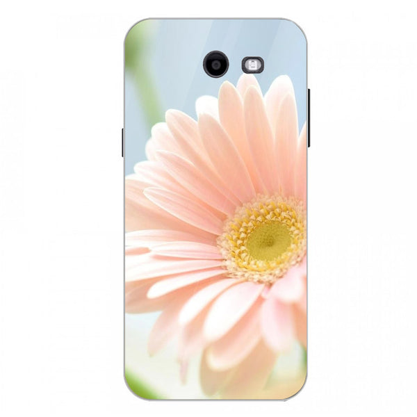 Beautiful Flowers Tempered Glass Phone Case for Samsung Galaxy J3 Prime