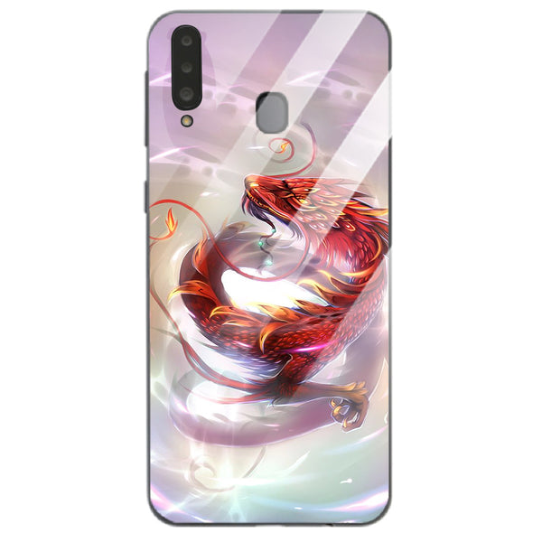 Dragon Tempered Glass Phone Case for Samsung