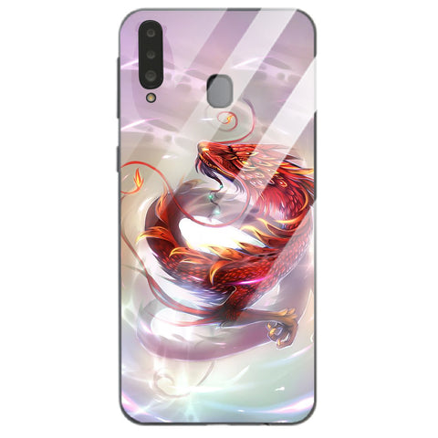 Dragon Tempered Glass Phone Case for Samsung