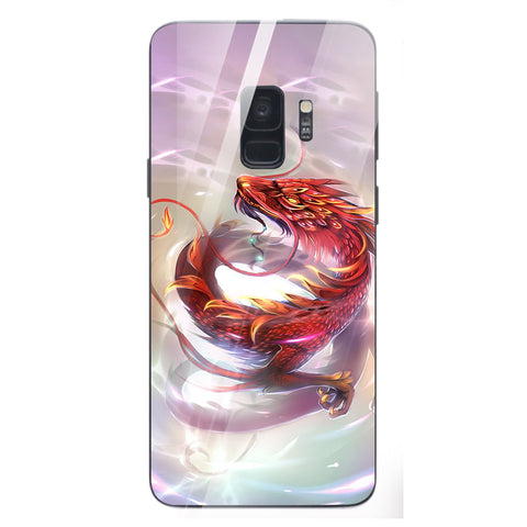 Dragon Tempered Glass Phone Case for Samsung Galaxy S9