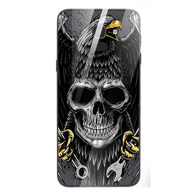 Eagle Tempered Glass Phone Case for Samsung Galaxy J6 2018