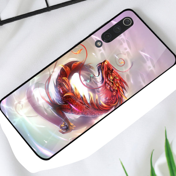 Dragon Tempered Glass Phone Case for Xiaomi Mi 9 SE
