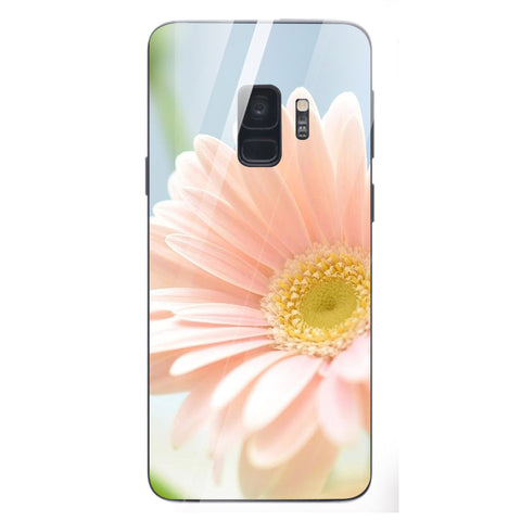 Beautiful Flowers Tempered Glass Phone Case for Samsung Galaxy S9