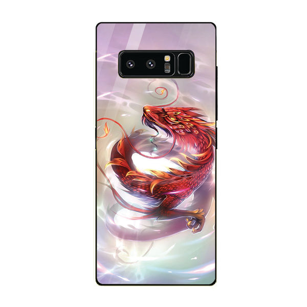 Dragon Tempered Glass Phone Case for Samsung Galaxy Note 8