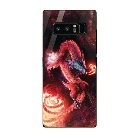 Dragon Tempered Glass Phone Case for Samsung Galaxy Note 8