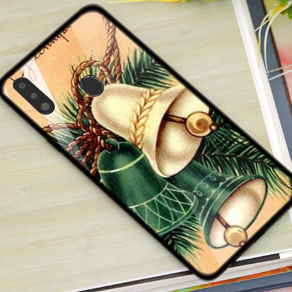 Merry Chrismas Tempered Glass Phone Case for Samsung