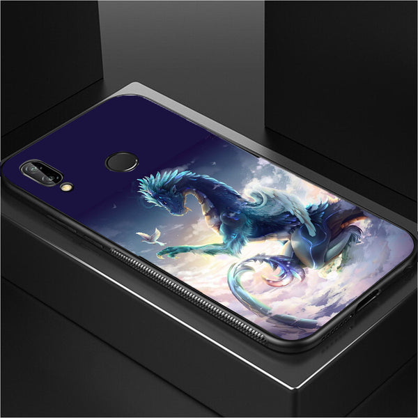 Dragon Tempered Glass Phone Case for Samsung Galaxy M20